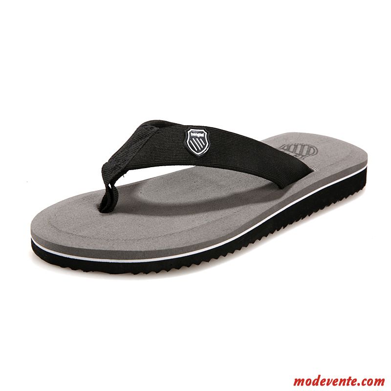 Sandales Pas Cher Homme Neige Gris Fumé Mc25659