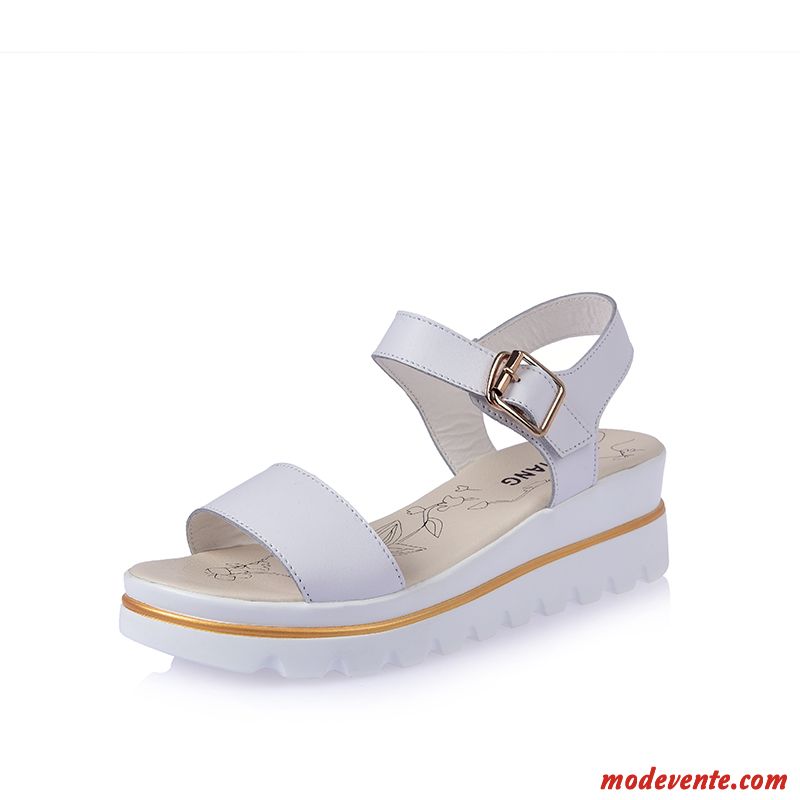 Sandales À Talon Femme Gris Ardoise Saphir Mc27605