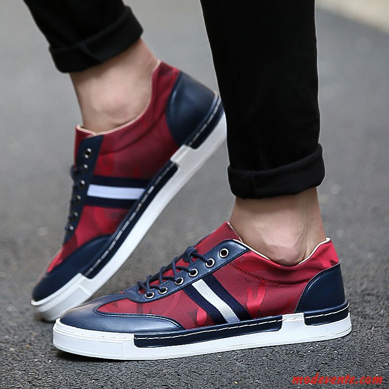 Sneakers Basses Homme Bleu Marin Rosybrown Mc21183