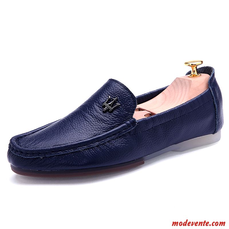 Vente Chaussure De Ville Homme En Ligne Bleu Turquoise Bleu Royal Mc24377