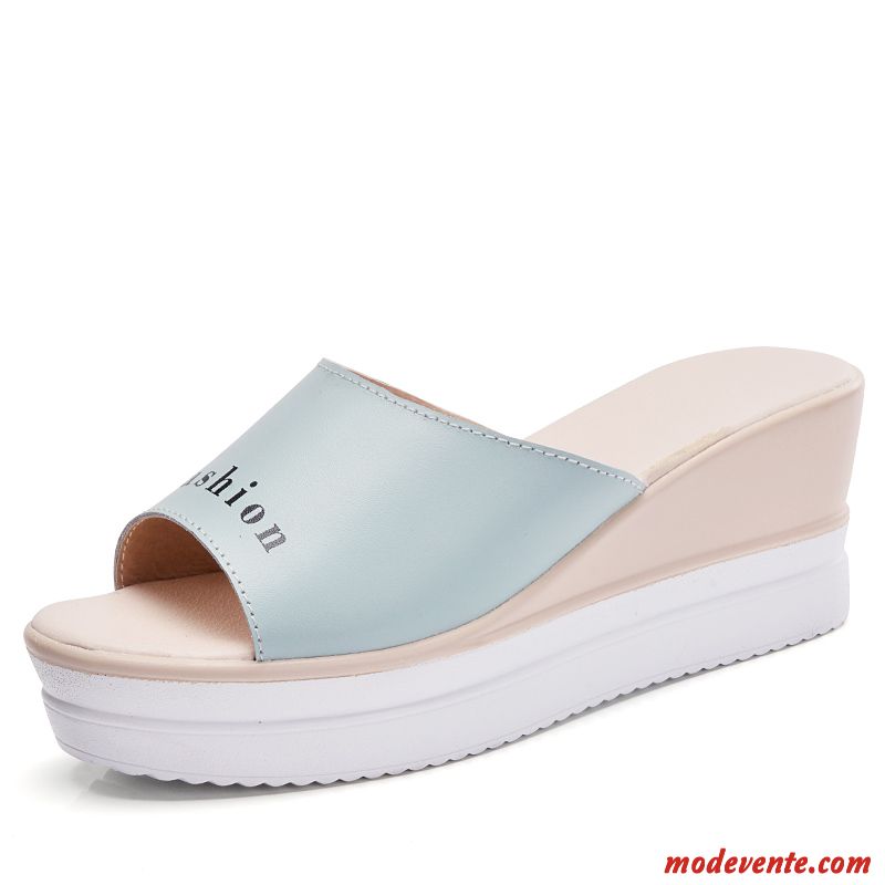 Vente Chaussure En Ligne Chaussons Peachpuff Vert Émeraude Mc27184