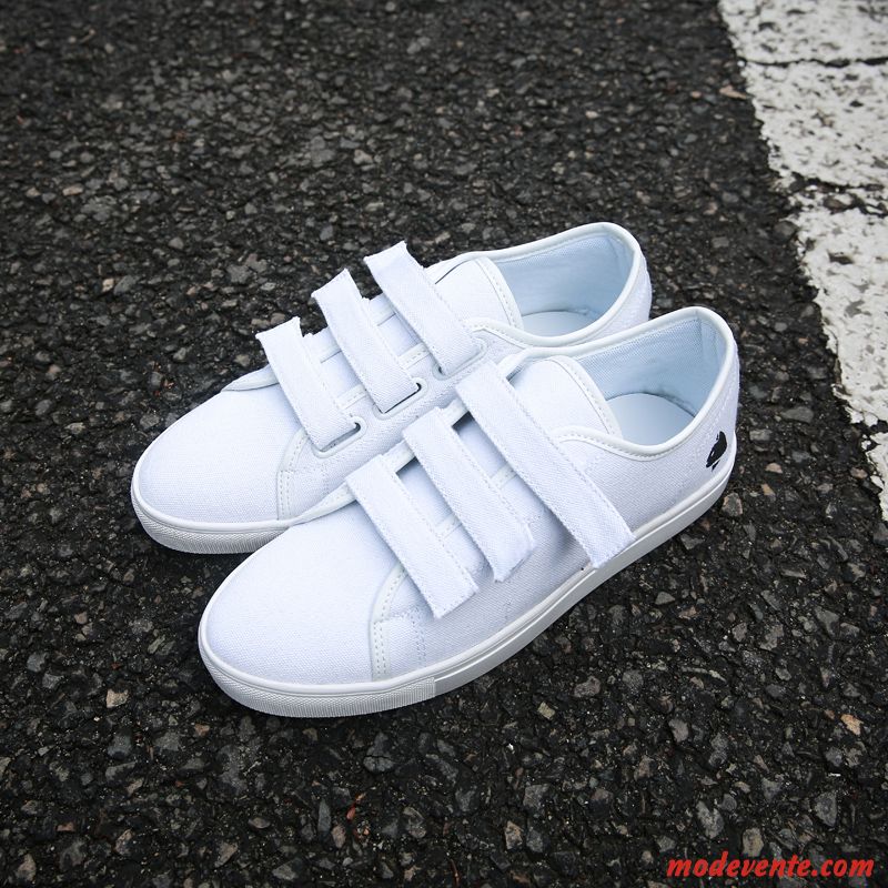 Vente Chaussure Toile Pas Cher Saphir Blanc Neigeux Mc21727