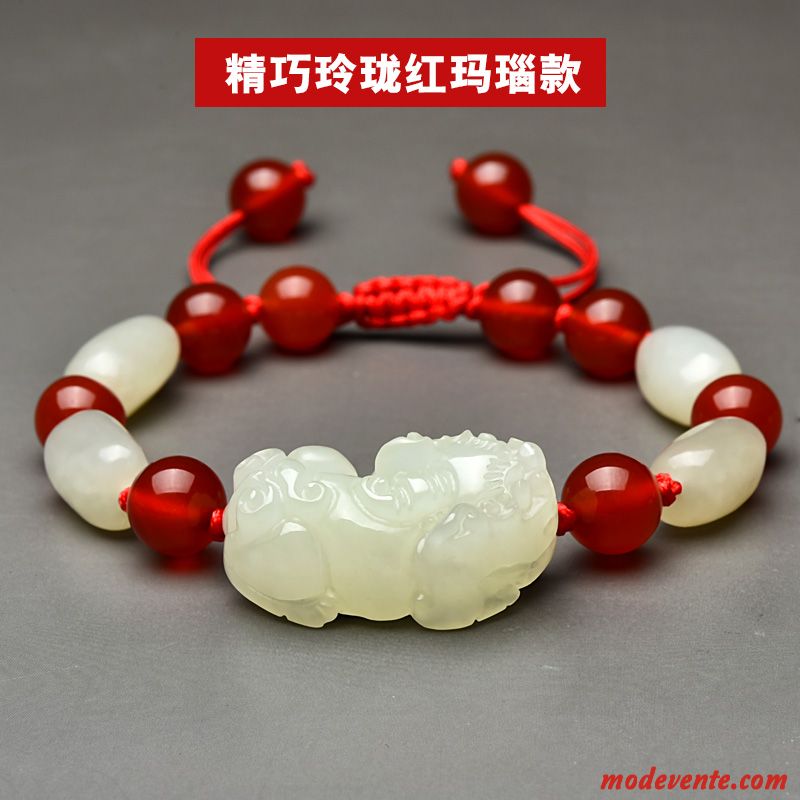 Bracelet Homme Accessoires Nouveau Femme Amoureux Rouge