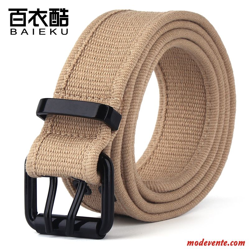 Ceinture Homme Femme Jeunesse Jeans Mode Toile Étudiant