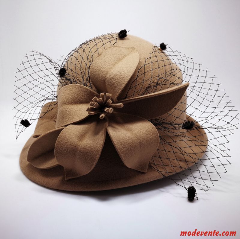 Chapeau Femme Loisir L'automne Gaze Tendance La Laine Jeunesse