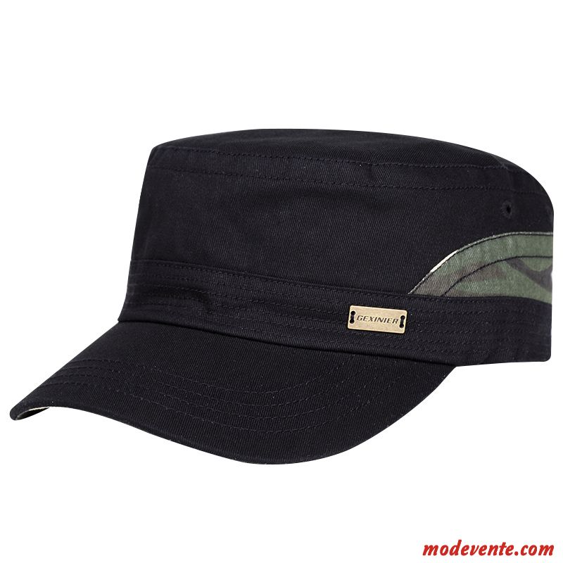 Chapeau Homme All-match Ombre Crème Solaire De Plein Air Printemps Femme Noir