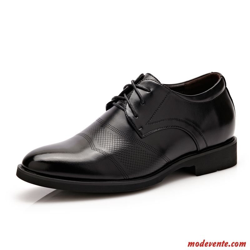 Chaussures De Ville Homme Tous Les Assortis Costume Formel Entreprise Décontractée Tendance Angleterre Noir