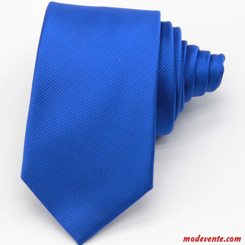 Cravate Homme 7cm Entreprise Nanomètre Étanche Marier Vêtements De Cérémonie Bleu