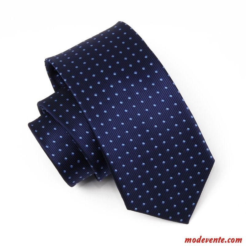 Cravate Homme Entreprise Boite Cadeau Vêtements De Cérémonie Le Marié Marier Bleu Noir