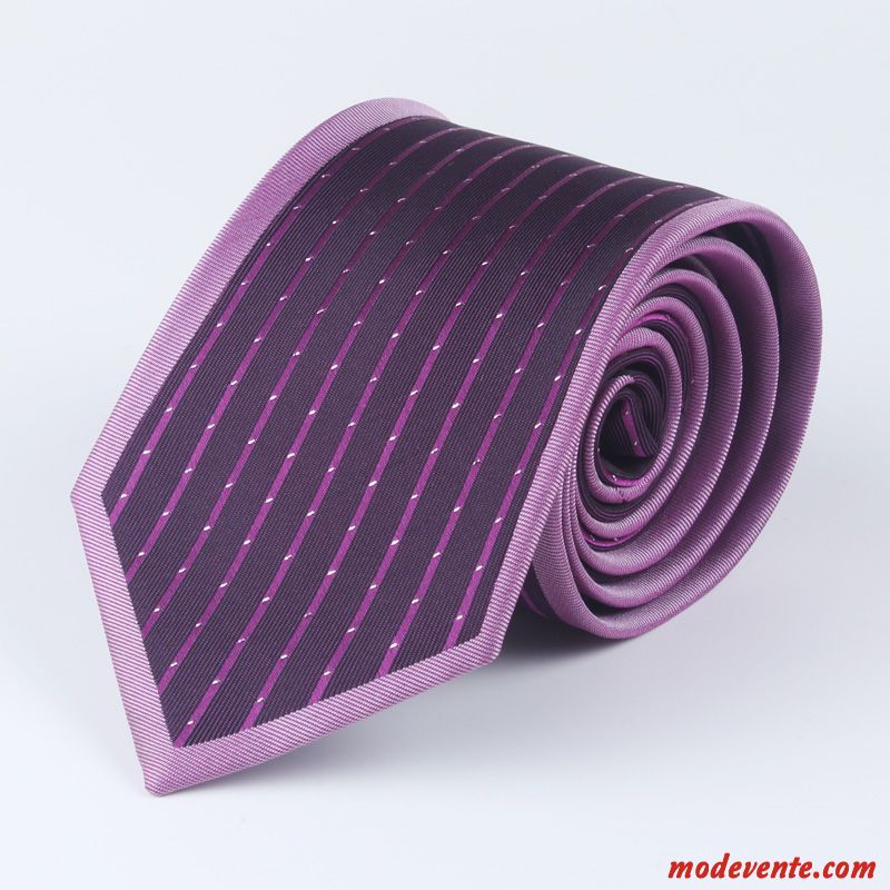 Cravate Homme Mode Le Nouveau Violet