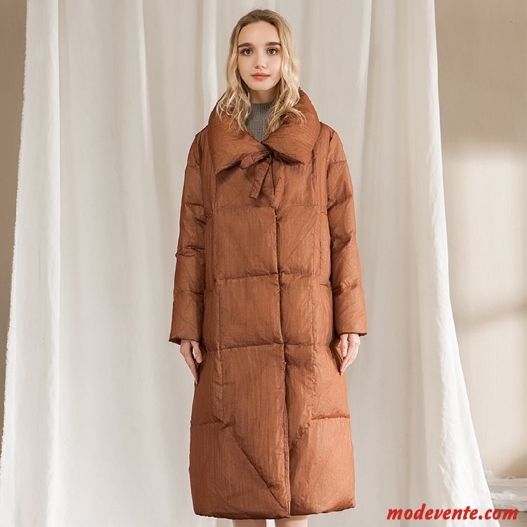 Doudoune Femme Tendance Longues Mode L'automne Décontractée Élégant