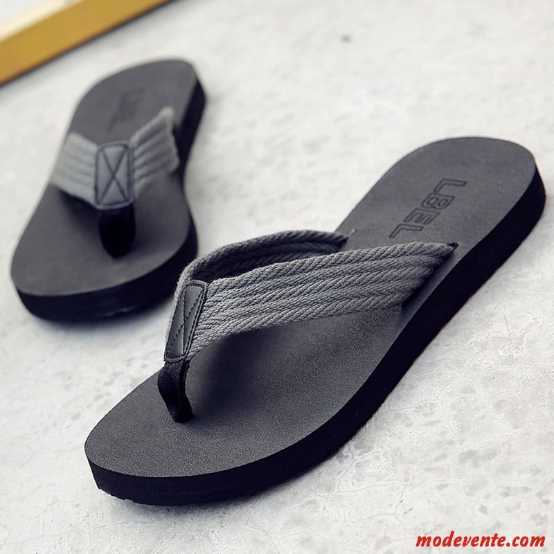 Loisir Chaussons Plage Été Tongs Homme Intérieur