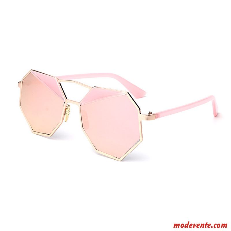 Lunettes De Soleil Femme Conduire Aviateur Myopie Rose Or