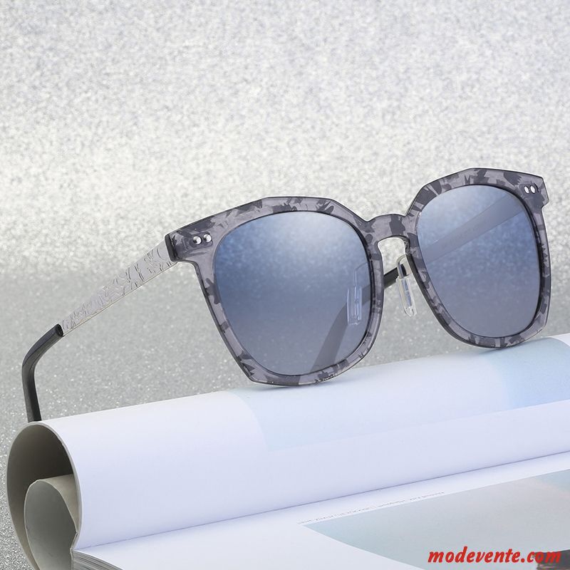 Lunettes De Soleil Homme Chauffeur Dégradé Tendance Myopie Conduire Carré Bleu Gris