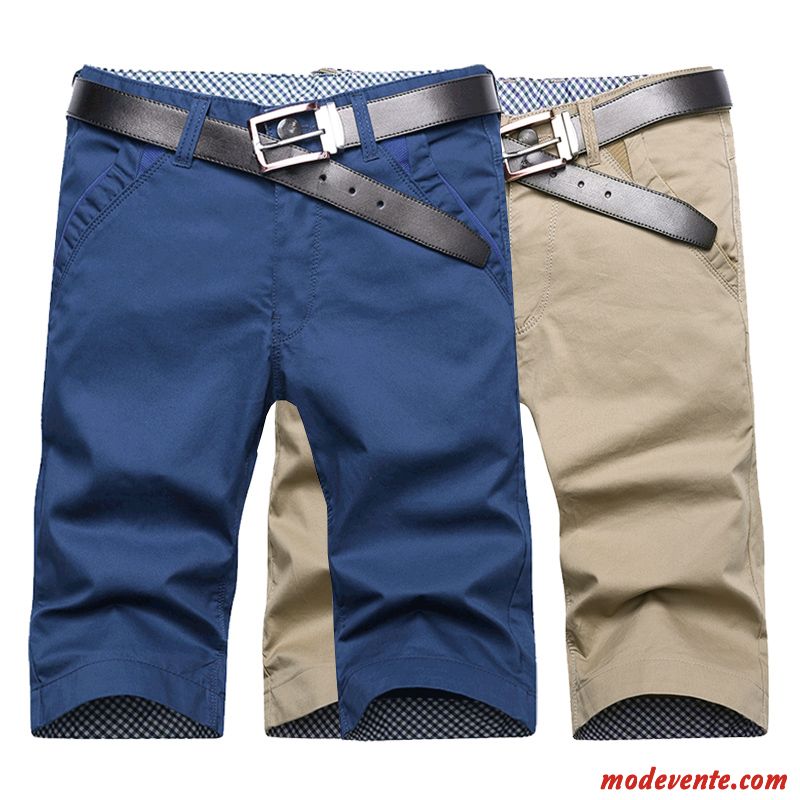 Shorts Homme Été Baggy Plage Tendance Gros Décontractée Bleu