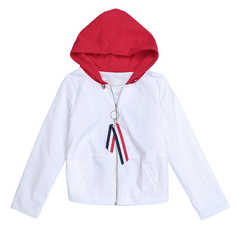 Vestes Femme Légère Printemps Une Veste Manteau Vêtements De Baseball L'automne Blanc