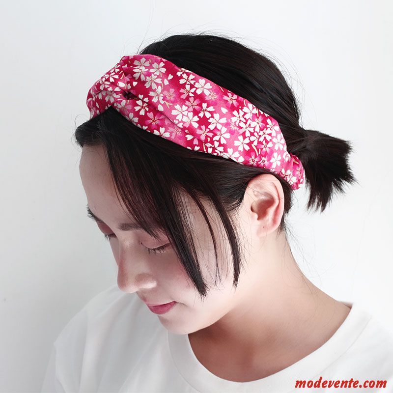 Épingle À Cheveux Femme Simple Bandeau Bandes Cheveux Charmant Célébrité Réseau Rouge